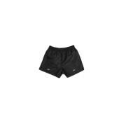 Off White Svart simshorts med vitt logotyp Black, Herr