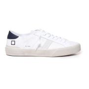 D.a.t.e. Vit Blå Läder Sneakers Band Sula White, Herr