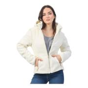 YES ZEE Kort quiltad jacka med fullzip White, Dam