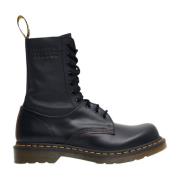 Dr. Martens Läderpanel Snörstövlar Black, Herr