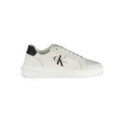 Calvin Klein Eco-Chic Vita Sneakers med Kontrastdetaljer White, Dam