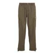 Calvin Klein Jeans Regular Straight Cargo Byxor Green, Herr