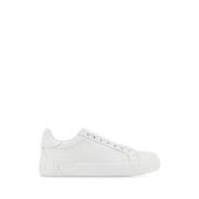 Dolce & Gabbana Vita Nappa Läder Sneakers White, Dam