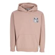 Obey Ikonisk Huva i Taupe Beige, Herr