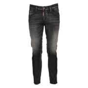 Dsquared2 Svarta Skater Jeans Black, Herr