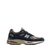 New Balance Svart Snörad Sneaker Multicolor, Herr