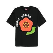 Kenzo Svart Crew Neck Unisex T-shirt Black, Herr