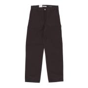 Carhartt Wip Klassiska Arbetsbyxor Raka Byxor Black, Dam