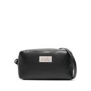 MM6 Maison Margiela Svart Topp Dragkedja Crossbody Väska Black, Dam