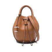 Tod's Brun Dragsko Väska med Handtag Brown, Dam