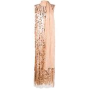 Sehnsucht Maxi Dresses Beige, Dam