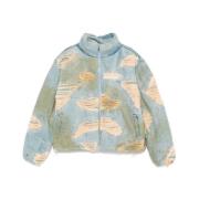 Who Decides War Bleach Wash Denim Jacka Multicolor, Herr