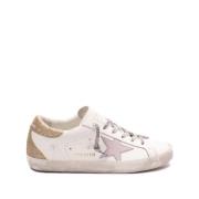 Golden Goose Vita Sneakers med Distressed Finish White, Dam