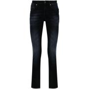 Dondup Indigo Blue Skinny Cut Denim Jeans Blue, Herr