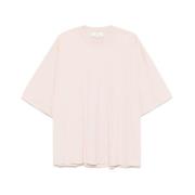 Studio Nicholson Ljusrosa Crew Neck T-shirt Pink, Herr