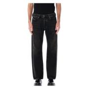 Diesel Retro Style Denim Jeans Black, Herr