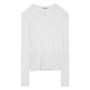 Jil Sander Långärmad Topp White, Dam