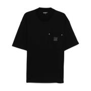 Carhartt Wip Fick T-shirt i olika färger Black, Herr