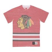 Mitchell & Ness Chicago Blackhawks NHL T-shirt Multicolor, Herr