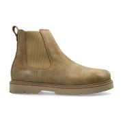 Birkenstock Chelsea Boots Highwood Slip On Beige, Herr