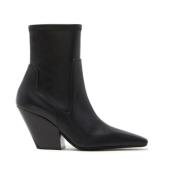 Casadei Feminin Texansk Ankelboot Black, Dam