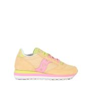 Saucony Jazz Triple Sneakers i mocka och tyg Yellow, Dam