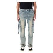 Amiri Taktyczne Cargo Jeans Blue, Herr