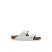 Birkenstock Slides Arizona BS White, Herr