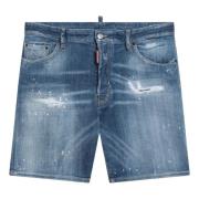 Dsquared2 Korta Bermuda Shorts för Män Blue, Herr