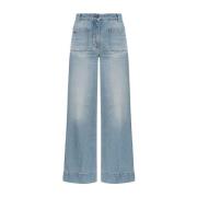 Victoria Beckham Blå Jeans Blue, Dam