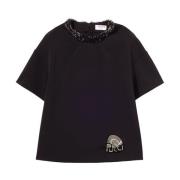 Emilio Pucci Svarta T-shirts och Polos Black, Dam