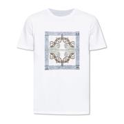 Etro T-shirt med tryck White, Herr