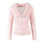 Blumarine Päls Sula Kofta Pink, Dam