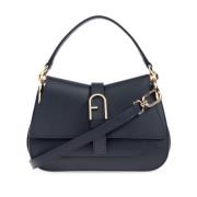 Furla Väska Flow Mini Blue, Dam