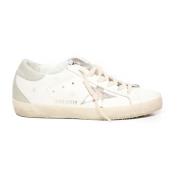 Golden Goose Vita Lädersneakers med Logoinnersula White, Dam