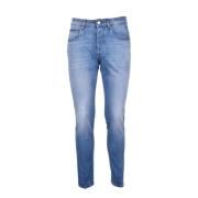 Don The Fuller Klassiska jeans med 98% bomull Blue, Herr