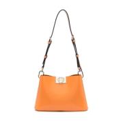 Furla Fleur M Damväska Orange, Dam