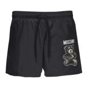 Moschino Svart Sea Clothing Badshorts Black, Herr