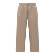 Carhartt Wip Straight Casual Byxor Beige, Herr