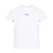 MM6 Maison Margiela Off-White T-Shirt White, Dam