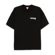 Kenzo Svart Crew Neck T-shirt Black, Herr