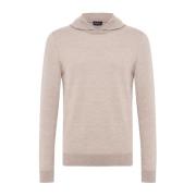 Kiton Kashmir Huvtröja Beige Gray, Herr