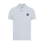 Stone Island Blå Polo Herrmode Blue, Herr