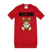 Moschino Röd Teddy Klänning Aw24 Red, Dam