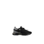 Givenchy Spectre Läder Sneakers Elastisk Dragsko Dragkedja Black, Herr