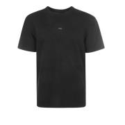 Dsquared2 Svart T-shirt med Appliqué Logo Black, Herr