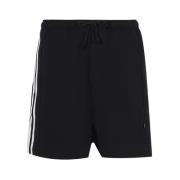 Y-3 Casual Denim Shorts för Män Black, Herr