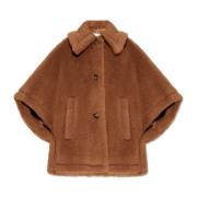 Max Mara Päls poncho Tenebre Brown, Dam