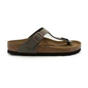 Birkenstock Sten Gizeh Sandaler Gray, Dam