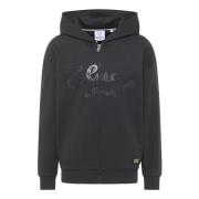 Carlo Colucci Premium Sweatjacka - La Famiglia Drasigh Black, Herr